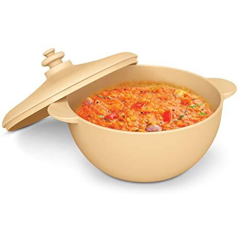 Milton Micro 1000 Plastic Casserole, 1000 Ml, Ivory