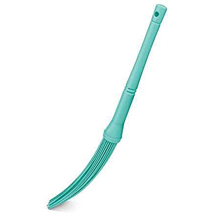 Spotzero By Milton Kharata Plastic Broom Xl | Set Of 1 | Aqua Green | 44 Sticks Xl