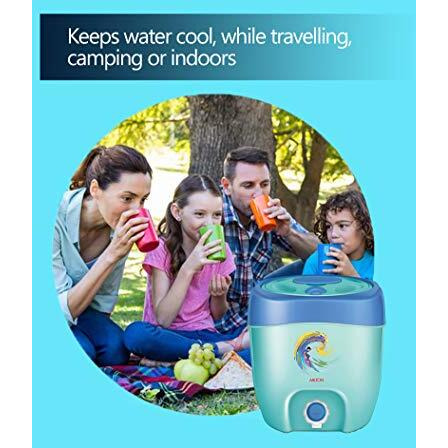 Milton Plastic Kool Seal 7 Insulated Water Jug 6 Liter,1 Pc,Blue