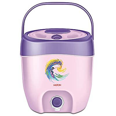 Milton Plastic Kool Seal 7 Insulated Water Jug, 6 Litres, Purple | Bpa Free | Food Grade | Pu Insulated