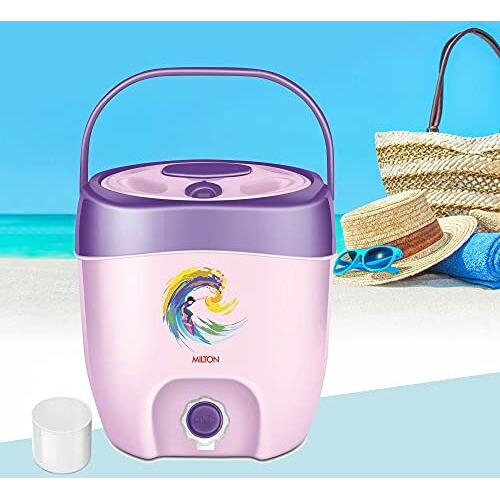 Milton Plastic Kool Seal 7 Insulated Water Jug, 6 Litres, Purple | Bpa Free | Food Grade | Pu Insulated