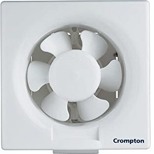 Crompton Brisk Air Neo 250 Mm (10 Inch) Exhaust Fan For Kitchen, Bathroom And Office (White, Pack Of 1)