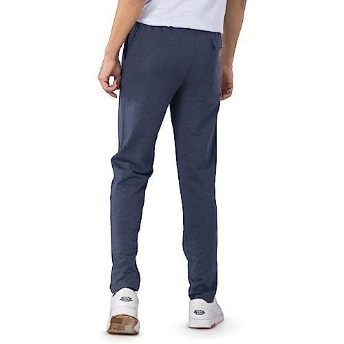 Chromozome Men Regular Fit Track Mid Rise Pants Cz Cz 801 L V475N-Marl, Grey, 2Xl