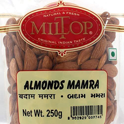 Miltop Mamra Almonds Badam Giri, 250G