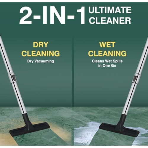 Inalsa Wet And Dry Vacuum Cleaner For Home,20 Ltr Capacity,1400 W, 20 Kpa Suction,Blower Function,Hepa Filter,Wet Vacuum Cleaner For Sofa, Metal Telescopic Tube,Stainless Steel Body,Heavy Duty(Wd 20)