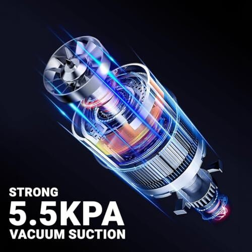 Inalsa Cordless Vacuum Cleaner For Car & Home |Wet & Dry Vacuum Cleaner|Strong Suction |Hepa Filtration|Usb Rechargeable| Wireless Vacuum Cleaner |Handy Vacuum Cleaner(Free Carry Bag) Carworx Cl.
