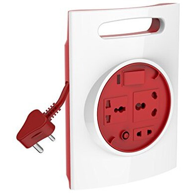 Goldmedal G-Expert 16A 3-Pin Plug- Master Switch With Indicator |3.5-Meter Cable Extension Cord |Universal Sockets | Extension Board For Heavy Appliances |-Pack Of 1