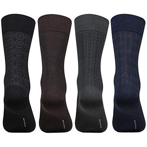Bonjour Mens Multicolour Multipurpose 4 Pair Socks_Bro2101-Po4