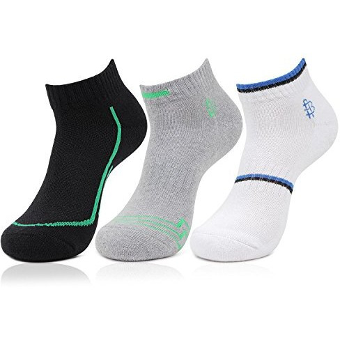 Bonjour Men's Multicolour Sports Secret Length 3 Pair Socks_Bro7006S-Po3