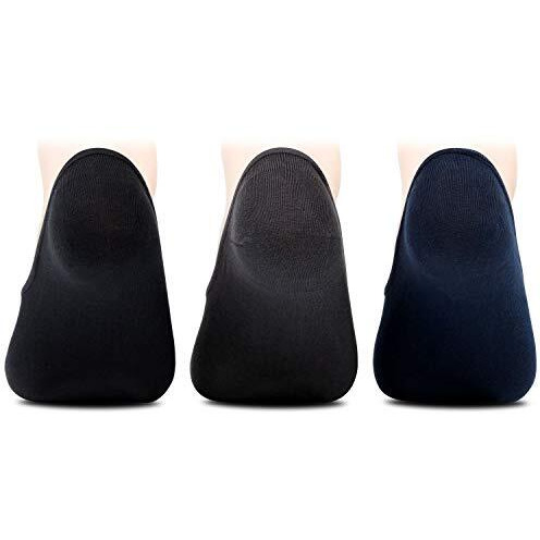 Bonjour Men's Liners Socks (Pack Of 3)(Brofm-02-Po3_Multicolor_Free Size)