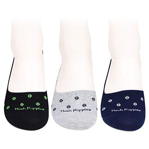 Hush Puppies Men Modern Cotton Socks 3.0 Count Multicolour, Free Size