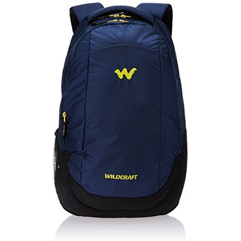 Wildcraft Turnaround Polyester 14 Inch 27 Ltrs Blue Laptop Standard Backpack