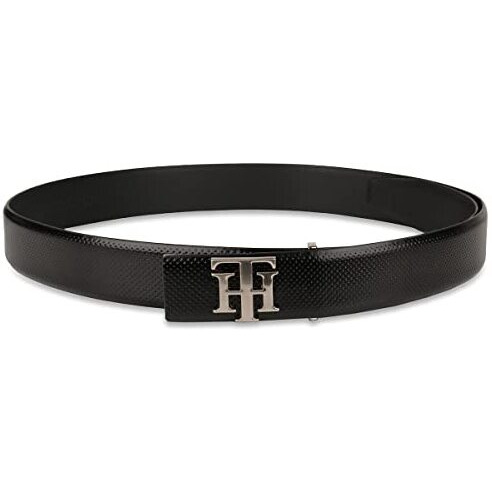 Tommy Hilfiger Yangy Leather Casual Belt For Men - L 1M, Black