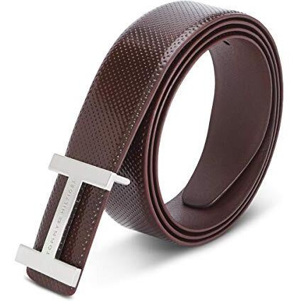 Tommy Hilfiger Enfield Leather Casual Belt For Men - M - 90Cm, Brown