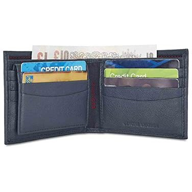 Tommy Hilfiger Mens Leather Buckle Closure Formal Belt (Black_X-Large)