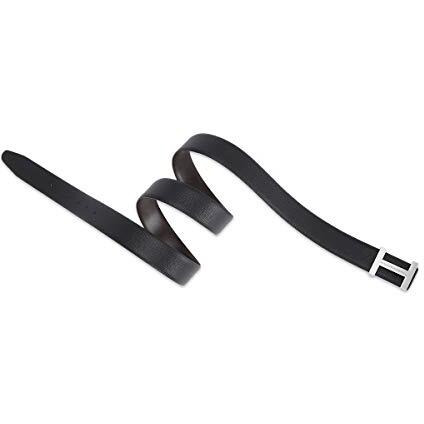 Tommy Hilfiger Men's Leather Belt (Pack On 1) (Th/Cristobalplusrev0103_Black/Brown_90Cm)
