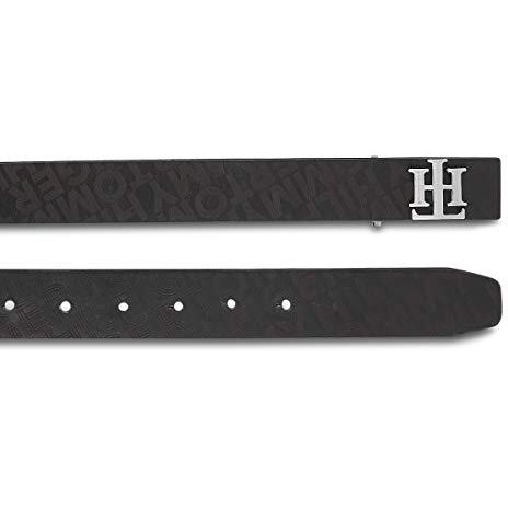Tommy Hilfiger Ernest Leather Casual Belt For Men - L - 1M, Black