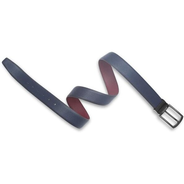United Colors Of Benetton Afro Men Leather Belt - Navy+Wine, L 1M
