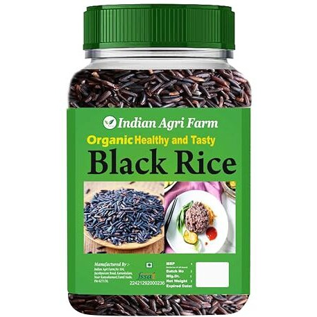Iagrifarm Black Kavuni Rice Pack Of 1 Kg