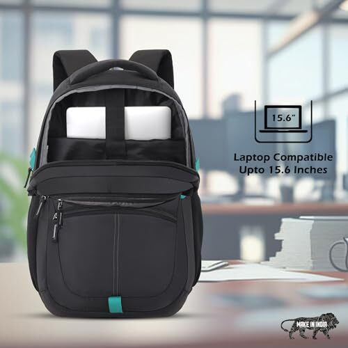 Lavie Sport 48Cm Titan 29 Litres Casual Backpack With Laptop Sleeve For Men & Women | Rain Cover Backpack For Boys & Girls