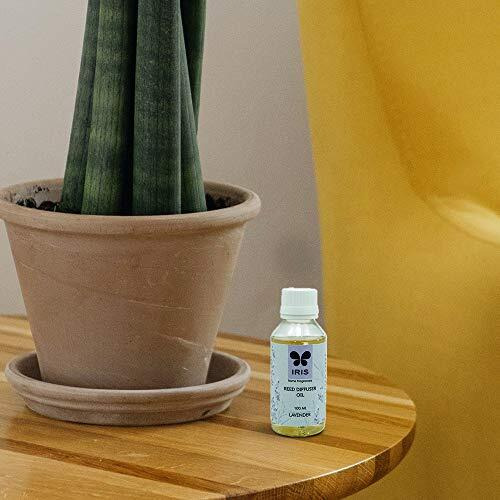 Iris, Home Fragrance, Iris Lavender Reed Diffuser Refill, Lavender Scent, Toxin-Free, Fine-Living Fragrance, Aromachology, Mood Enhancer, Made In India - 1 Unit Of 100Ml Fragrance Diffuser Oil.