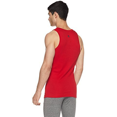 Macroman M-Series Exquizite - Derby Classic Vest For Men|100% Cotton|Pack Of 1 Red
