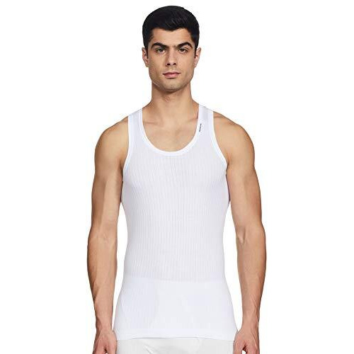 Rupa Frontline Sleeveless Round Neck Vest For Men, 100% Cotton Material, Pack Of 2