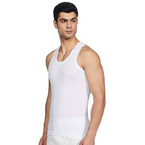 Rupa Frontline Men's Cotton Vest (Fl Vest Wht_White_Xl)(Pack Of 3)