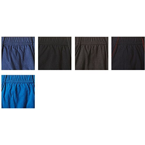 Rupa Frontline Men's Cotton Brief (Pack Of 5)(8903978457321_Fl Xing_80_Navy, Sky, Grey, Black, Dull Blue)