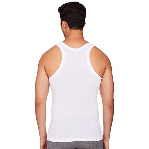 Rupa Frontline Sleeveless Vest For Men, 100% Cotton Material, Round Neck, Regular Fit, Pack Of 3