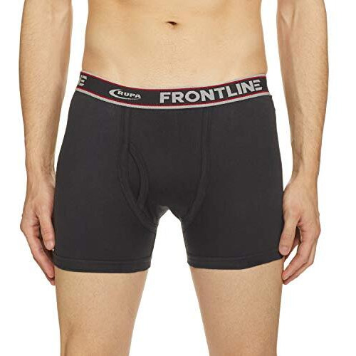 Rupa Cotton Frontline Men's In Regular Solid Trunks (Multiple_X-Large Xl)