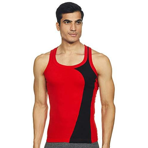Rupa Frontline Men's Solid Vest (Rflhkv70112P00090_Assorted-Color And Print May Vary_90 Cm)(Pack Of 2)