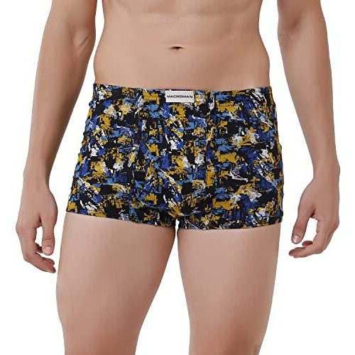 Macroman Stripe Design Mini Trunk For Men | 100% Cotton | Inner Elastic | Pack Of 2