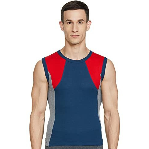 Rupa Men's Solid Regular Fit Vest (Color & Print May Vary) (Pack Of 2) (Hunk 82 2P_Assorted_90
