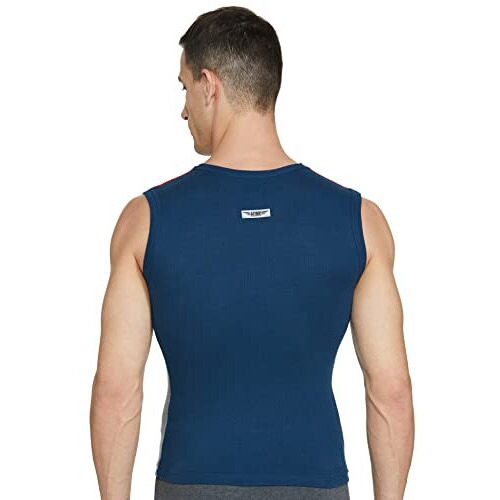 Rupa Men's Solid Regular Fit Vest (Color & Print May Vary) (Pack Of 2) (Hunk 82 2P_Assorted_90