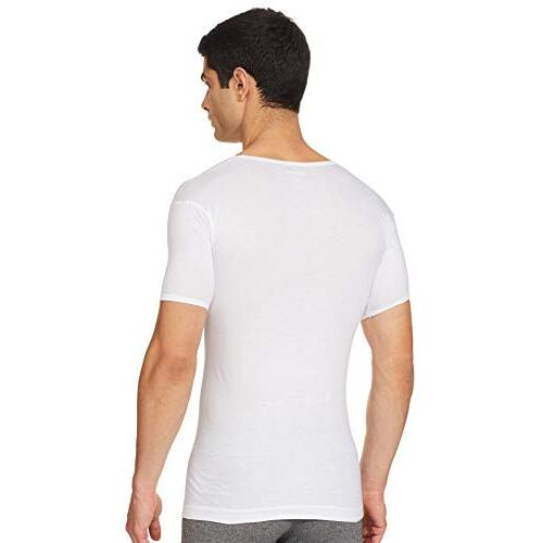 Rupa Jon Half Sleeves Vest For Men, 100% Cotton Material, Round Neck, Pack Of 3