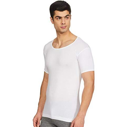 Rupa Jon Half Sleeves Vest For Men, 100% Cotton Material, Round Neck, Pack Of 3