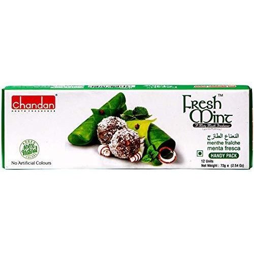Chandan Mouth Freshener Fresh Mint Paan, 2.54 Oz / 72 G