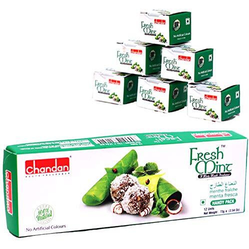 Chandan Mouth Freshener Fresh Mint Paan, 2.54 Oz / 72 G