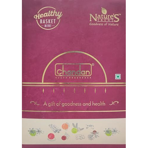 Chandan Mouth Freshener Healthy Basket - Mukhwas Mix & Churan Mix - Gift Pack