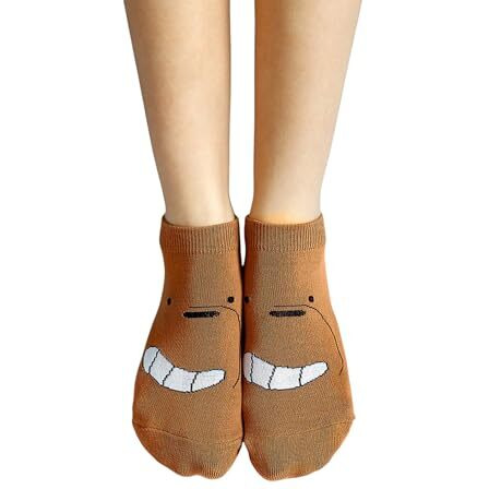 Balenzia We Bare Bear Low Cut Socks Made With 100% Combed Cotton & Spandex Socks For Women (Combo Pack Of 3)