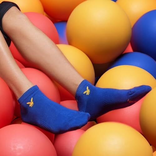 Balenzia Men's Playboy Low-Cut Socks | 5-Pack | Sports Socks | Free Size | Official Playboy Merchandise
