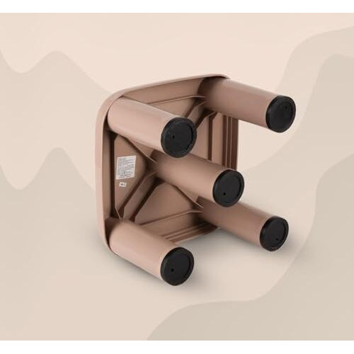 Nayasa Plastic Strong Patla 515 | Durable Stool For Home | Light Weight Stool | Multipurpose Stool | Stool For Kitchen And Bathroom | Brown