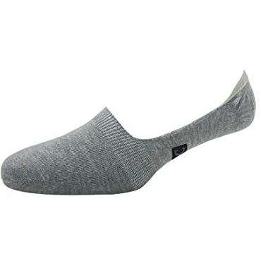 Allen Solly Men's Cotton No Show Socks (Pack Of 3) - Light Grey Melange, Denim Melange, Charcoal Black