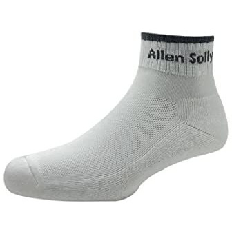 Allen Solly Men's Cotton Ankle Length Socks (Pack Of 3) - White, Denim, Black