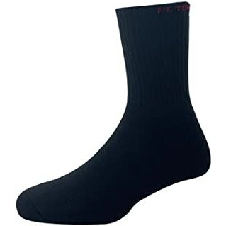 Peter England Mens Cotton Full Length Socks (Pack Of 3) Black