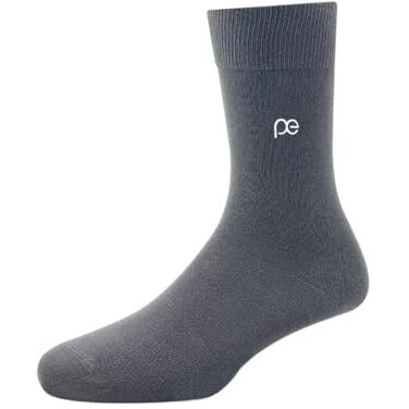 Peter England Mens Cotton Full Length Socks (Pack Of 3) Khaki, Dark Grey, Olive