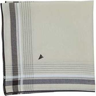 Van Heusen Men's Cotton Pastel Casual Style Handkerchief (Pack Of 3) Blue, Grey, Beige