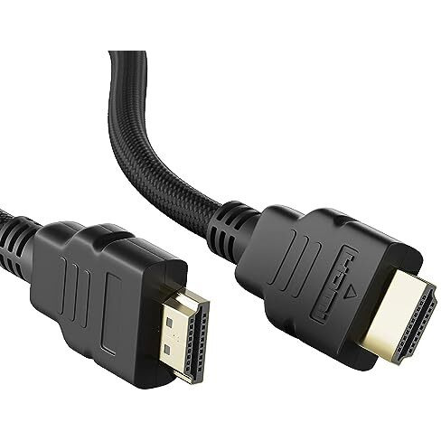 Ambrane 1.5M High Speed Hdmi Cable Supports 3D, 4K, Arc & Cec Extension, Gold Plated Connectors, Compatible With Hdmi-Enabled Tv, Set Top Box, Blu-Ray, Gaming Consoles (Ahdms-15 Black)