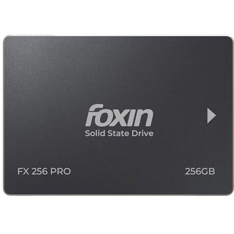 Foxin 256 Gb Pro Ssd | Hard Disk With 3D Nand Technology & 2.5 Inch Sata Iii 6Gb/S Speed With 5 Years Limited Warranty